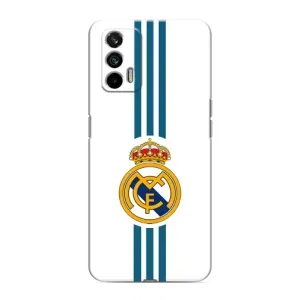 ФК Реал Мадрид чохли для Realme 7 Pro (AlphaPrint) (Реал Мадрид на білому)