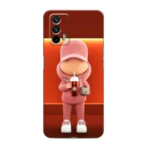 Круті Чохли Луі Віттон для Realme 7 Pro (AlphaPrint) (З Кавою)