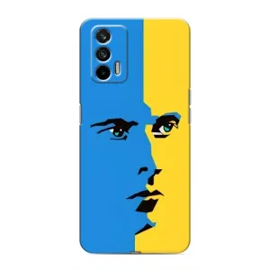 Украинские Чехлы для Realme 7 Pro с картинкой УПА (AlphaPrint) (Степан Бандера)