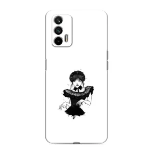 Чохли Венсдей на Realme 7 Pro Уенсдей (AlphaPrint) (танець Венздей)