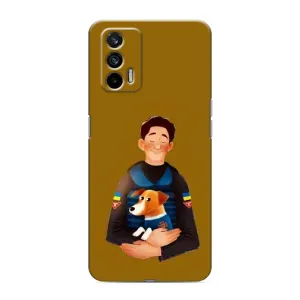 Чохли з картинкою собаки Патрон для Realme 7 Pro (AlphaPrint) (ЗСУ Патрон)