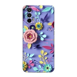 Чохли з квітами для Realme 7 (VPrint) (Дизайн квітів)
