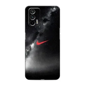 Чохол для Realme 7 - з принтом Найк (AlphaPrint) (Найк червоний)