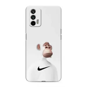 Чохли з Мавпами NFT для Realme 7 (AlphaPrint) (мавпа NFT Nike)