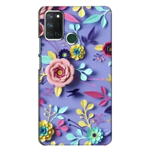 Чохли з квітами для Realme 7i (VPrint) (Дизайн квітів)