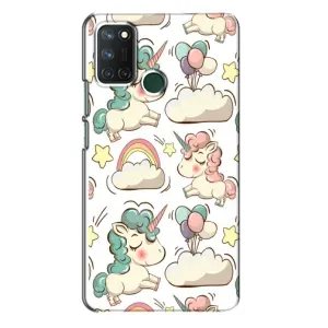 Чохол для RealMe 7i => РилМі 7і - (Єдинорожки - Новинки) (AlphaPrint) (Єдиноріжки)