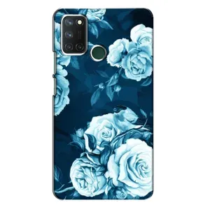 Чехлы (ART) Цветы на Realme 7i (VPrint) (Блактині бутони)