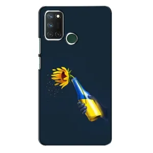 Чехол для Патриота Украины Realme 7i - (AlphaPrint) (Коктейль молотова)