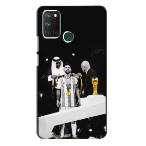 Чохли для Realme 7i (Leo чемпіон) (AlphaPrint) (Мессі коронований)