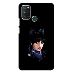 Чохли Венсдей на Realme 7i Уенсдей (AlphaPrint) (серйозна Венздей)