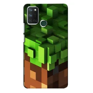 Чохол Майнкрафт на Realme 7i (AlphaPrint) Minecraft (текстура Майнкрафт)