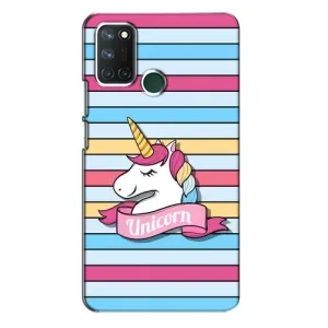 Чохол для RealMe 7i => РилМі 7і - (Єдинорожки - Новинки) (AlphaPrint) (Unicorn)