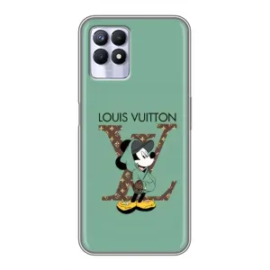 Чохли Луі Вітон для Realme 8 Pro (AlphaPrint - LOUIS VUITTON) (Міккі Маус LV)