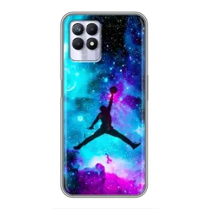 Чохли для Realme 8 Pro - з картинкою JORDAN (AlphaPrint) (Яскравий Джордан)