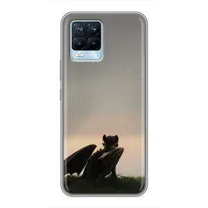 Чехол как приручить дракона на Realme 8 (Беззубик)