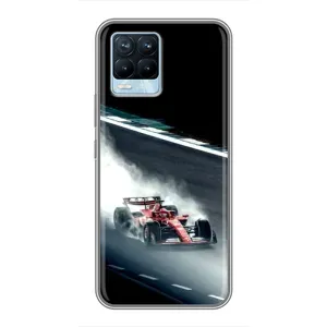 Чехол Формула1 на Realme 8 (Болид гоночный)