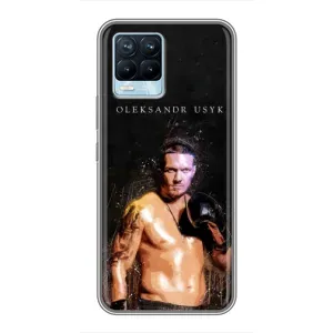 Чохол з принтом «Боксер Олександр Усик» для Realme 8