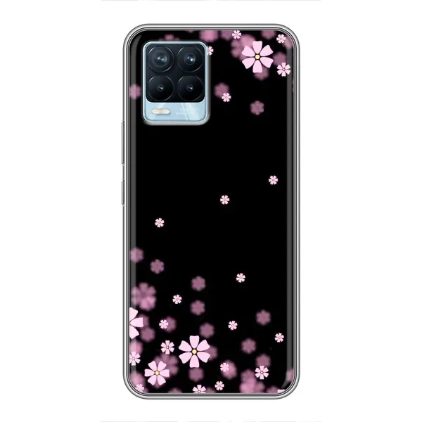 Чехол с принтом «Цветочки маленькие» для Realme 8 Чехол с принтом «Цветочки маленькие» для Realme 8