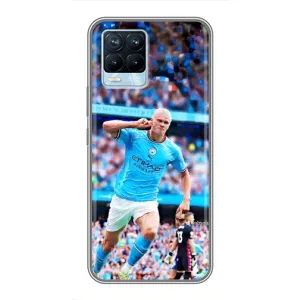 Чохли з футболістом Ерлінг Холанд для Realme 8 (AlphaPrint)