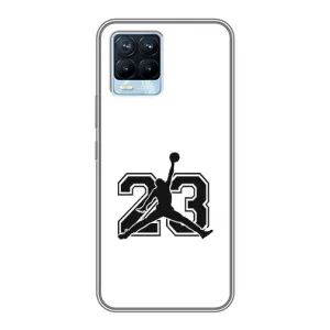 Чехлы для Realme 8 - с картинкой JORDAN (AlphaPrint) (Jordan 23)