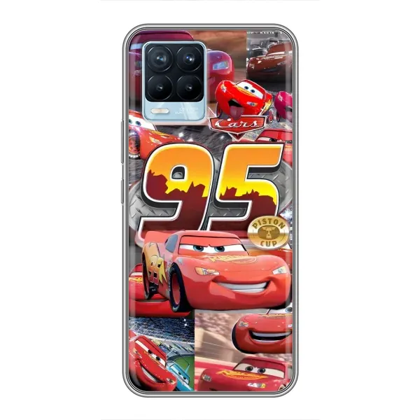 Чехол с принтом «Коллаж Молния Маквин» для Realme 8