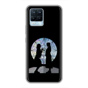 Чехлы Венсдей на Realme 8 Уэнсдей (AlphaPrint) (комната Уэнздей)