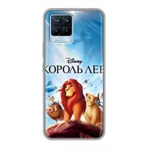 Чехол Король лев на Реалми 8 (Постер Король Лев)