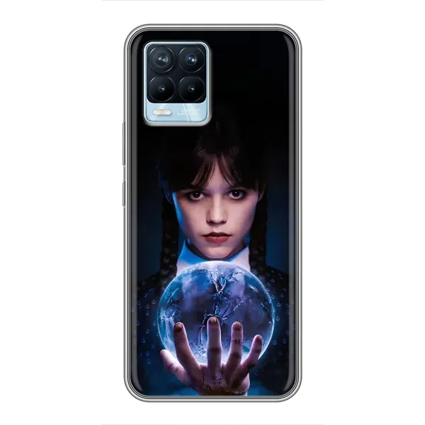Чехол с принтом «Магическая сфера Уэнздей» для Realme 8