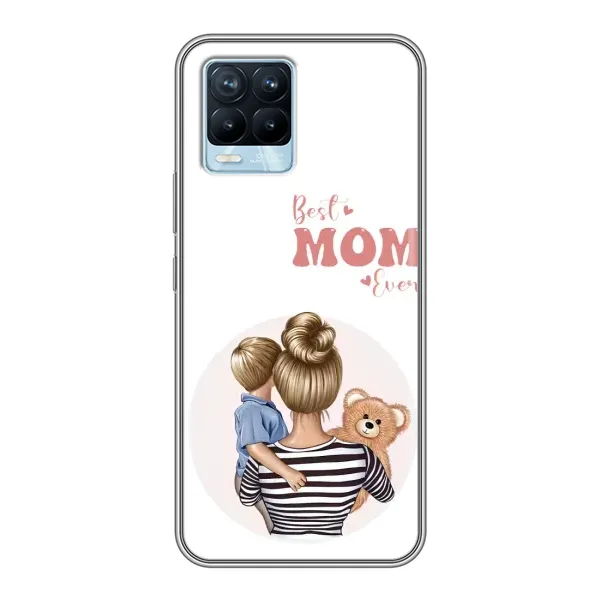 Чохол з принтом «Мама і син» для Realme 8