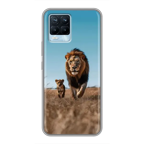 Чехол с принтом «Мусафа и Симба» для Realme 8