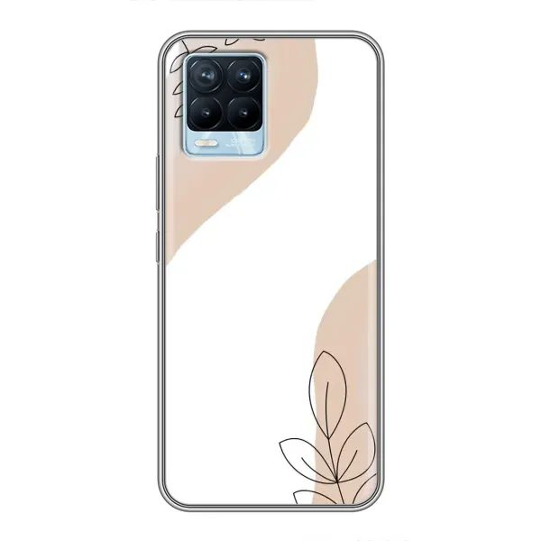 Чехол с принтом «Нюдовая веточка абстракция» для Realme 8 Чехол с принтом «Нюдовая веточка абстракция» для Realme 8