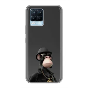 Чохли з Мавпами NFT для Realme 8 (AlphaPrint) (Мавпа NFT)