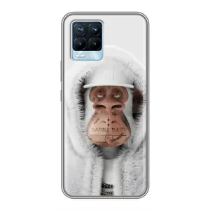Чохли з Мавпами NFT для Realme 8 (AlphaPrint) (мавпа NFT в тату)