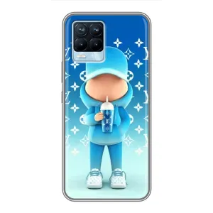 Круті Чохли Луі Віттон для Realme 8 (AlphaPrint) (Хлопець LV)