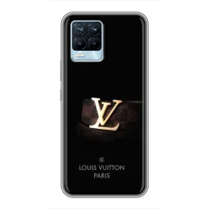 Чохли Луі Вітон для Realme 8 (AlphaPrint - LOUIS VUITTON) (ремінець LV)