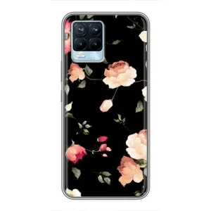 Чохли з квітами для Realme 8 (VPrint) (Трояндочки)
