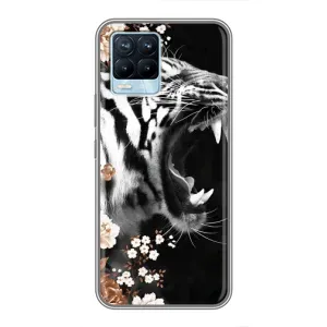 Чохли з картинкою животних Realme 8 (Стильний ТИГР)