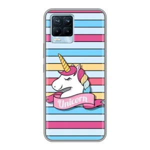 Чохол для Рілмі 8 - (Єдинорожки - Новинки) (AlphaPrint) (Unicorn)