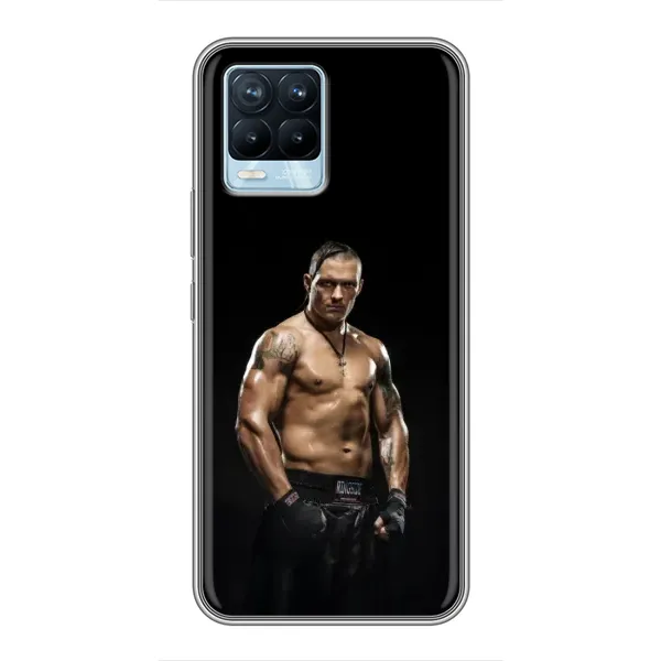Чохол з принтом «Чемпіон Олександр Усик» для Realme 8 Чохол з принтом «Чемпіон Олександр Усик» для Realme 8