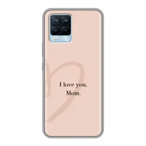 Чохол з принтом «Серце мамі» для Realme 8