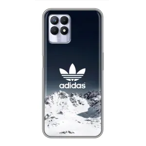 Чехлы Адидас для Realme 8i (AlphaPrint) (Адидас в горах)
