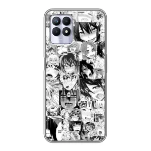 Чохол з принтом «Ahegao manga» для Realme 8i