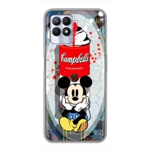 Чохол Disney Mouse Realme 8i (PREMIUMPrint) (Американський Маус)