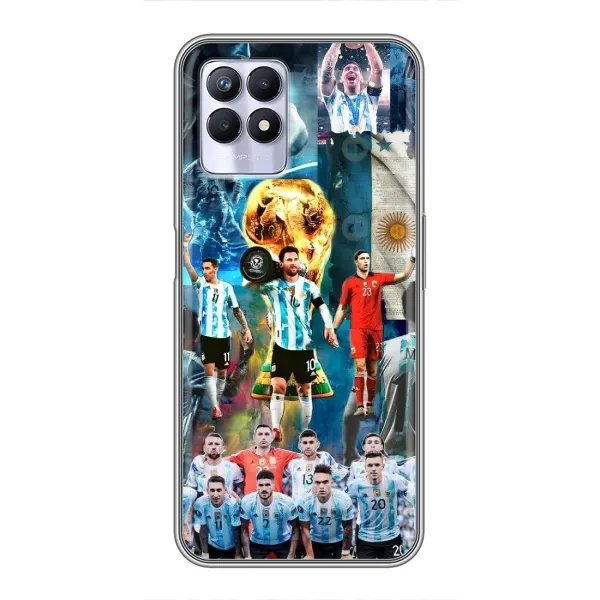 Чохол з принтом «Аргентина Мессі» для Realme 8i