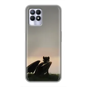 Чехол как приручить дракона на Realme 8i (Беззубик)