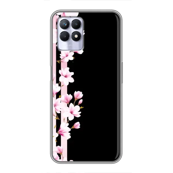 Чехол с принтом «Цветочки» для Realme 8i