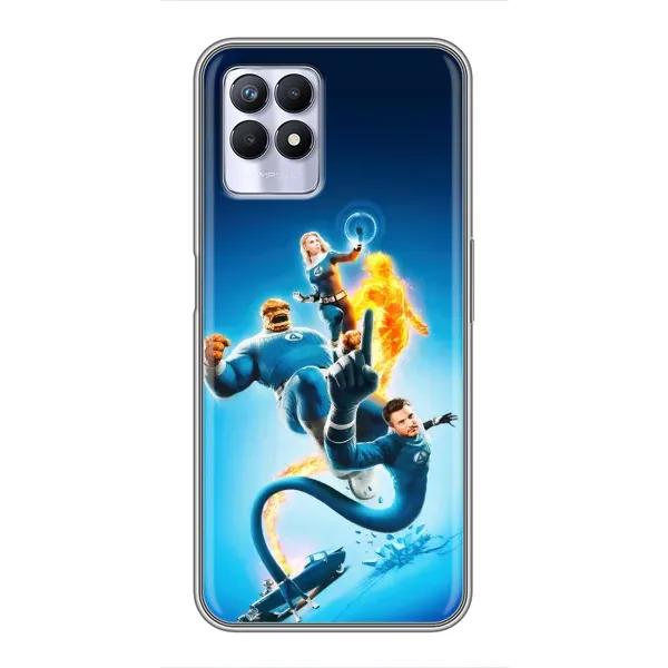 Чехол с принтом «Герои Фантастическая Четверка» для Realme 8i