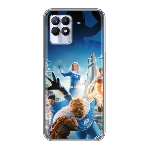 Чехол с принтом «Герои Фантастическая Четверка» для Realme 8i