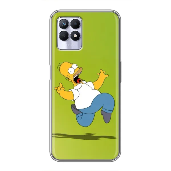Чехол с принтом «Гомер Симпсон» для Realme 8i