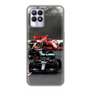 Чехол Формула1 на Realme 8i (Гонка Формула 1)